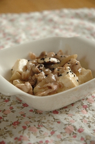 甘辛味がたまらない☆彡豆腐もふんわり美味しくいただきました！