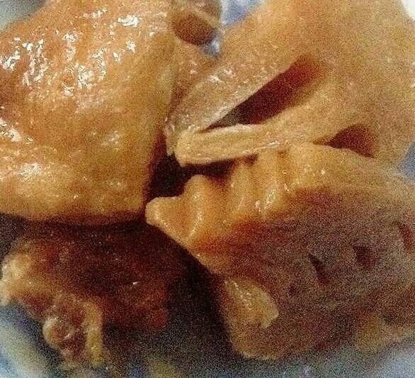 たけのこと鶏肉の煮込み