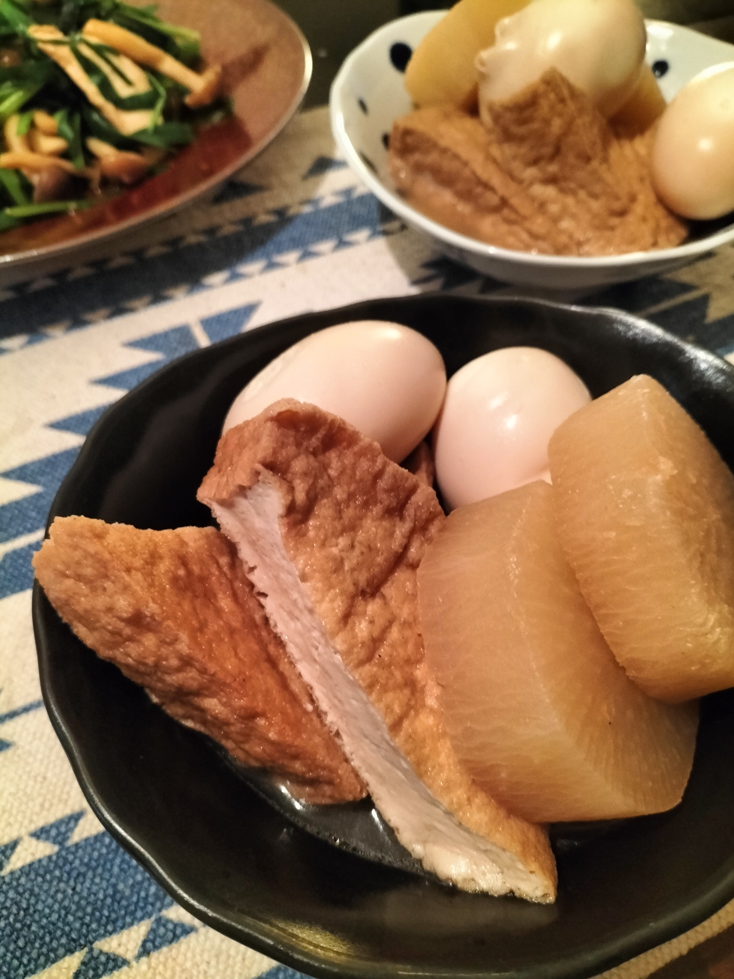 大根と厚揚げの煮物♪