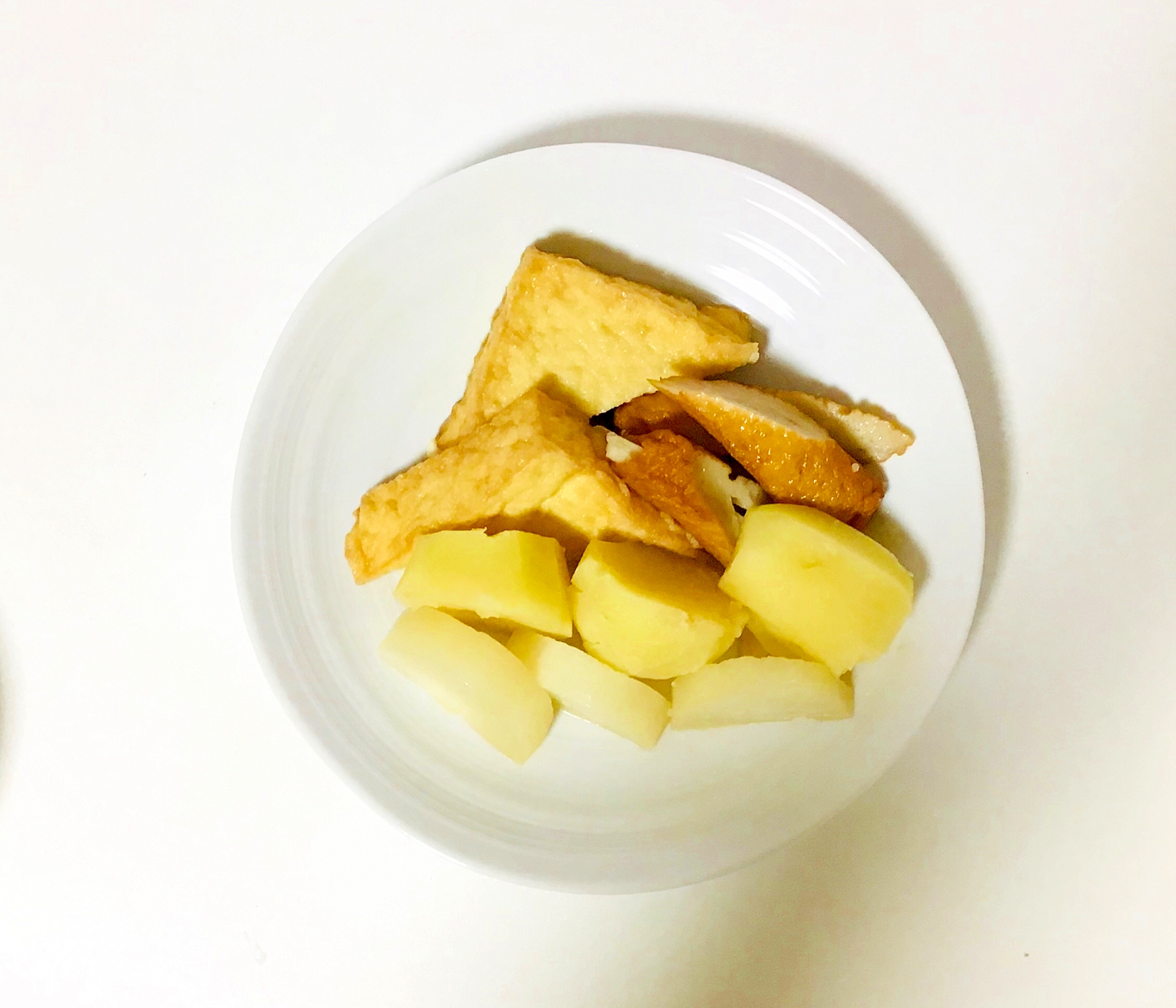 練り物と根野菜の簡単煮物