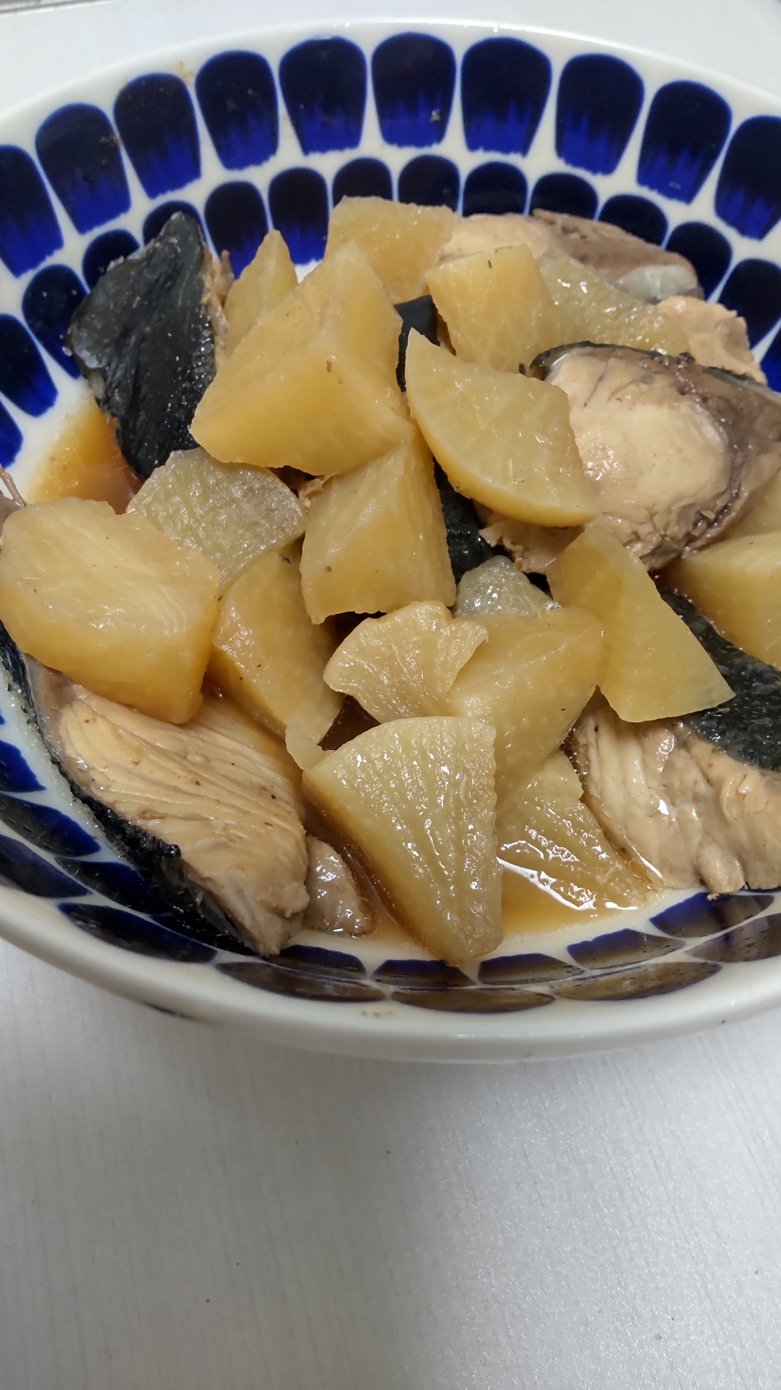 ぶりのアラdeぶり大根☆