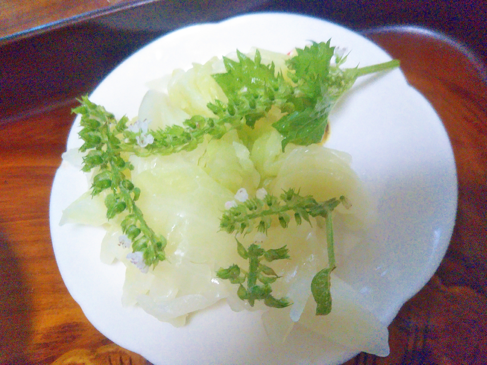 キャベツと穂紫蘇のサラダ レシピ 作り方 By あけぼのマジック 楽天レシピ