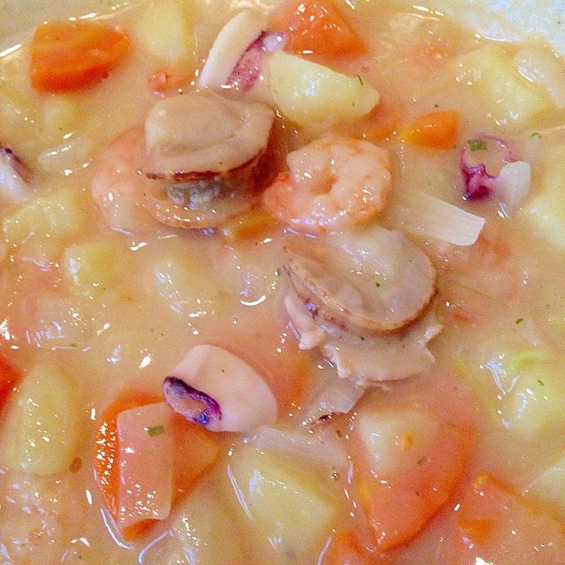 シーフードミックスのクリームシチュー レシピ 作り方 By Thank You Good Bye 楽天レシピ シーフードミックスのクリームシチュー レシピ 作り方 By Thank You Good Bye 楽天レシピ