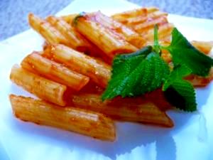 お手軽ペンネ ケチャップ バジル レシピ 作り方 By 手作り大好き さくら 楽天レシピ