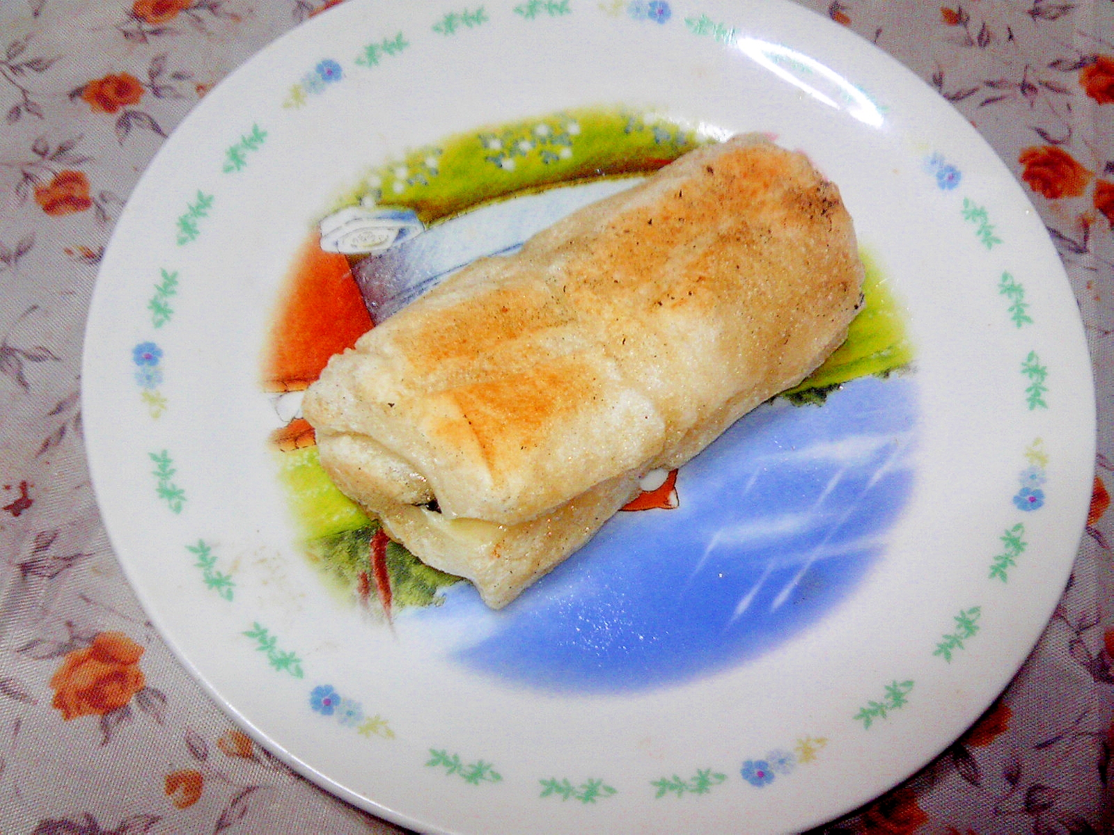 海苔とチーズの餅巻き～♪