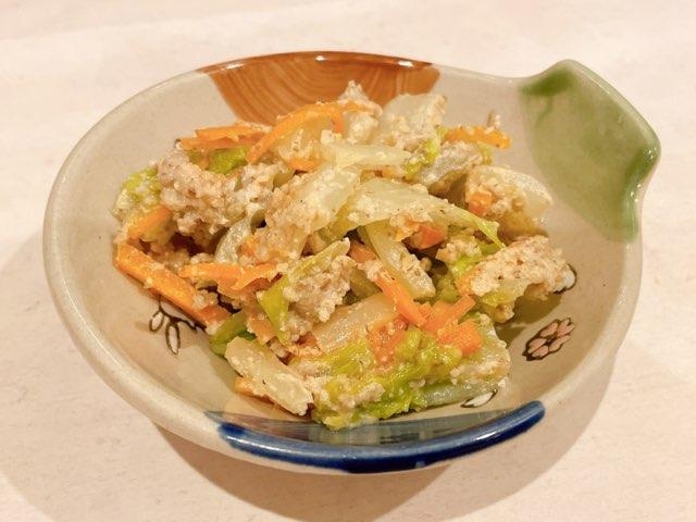 簡単副菜！白菜のくるみあえ