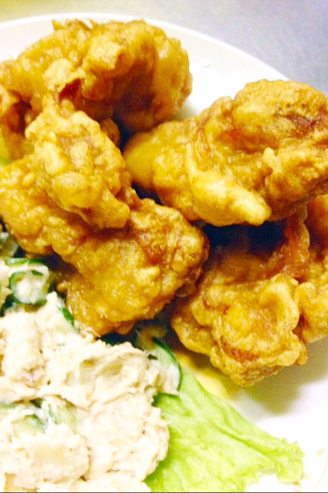 冷めてもやわらか美味しい!鶏のから揚げ