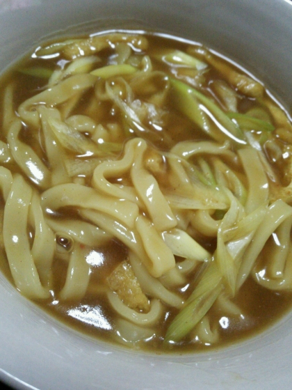 簡単カレーうどん