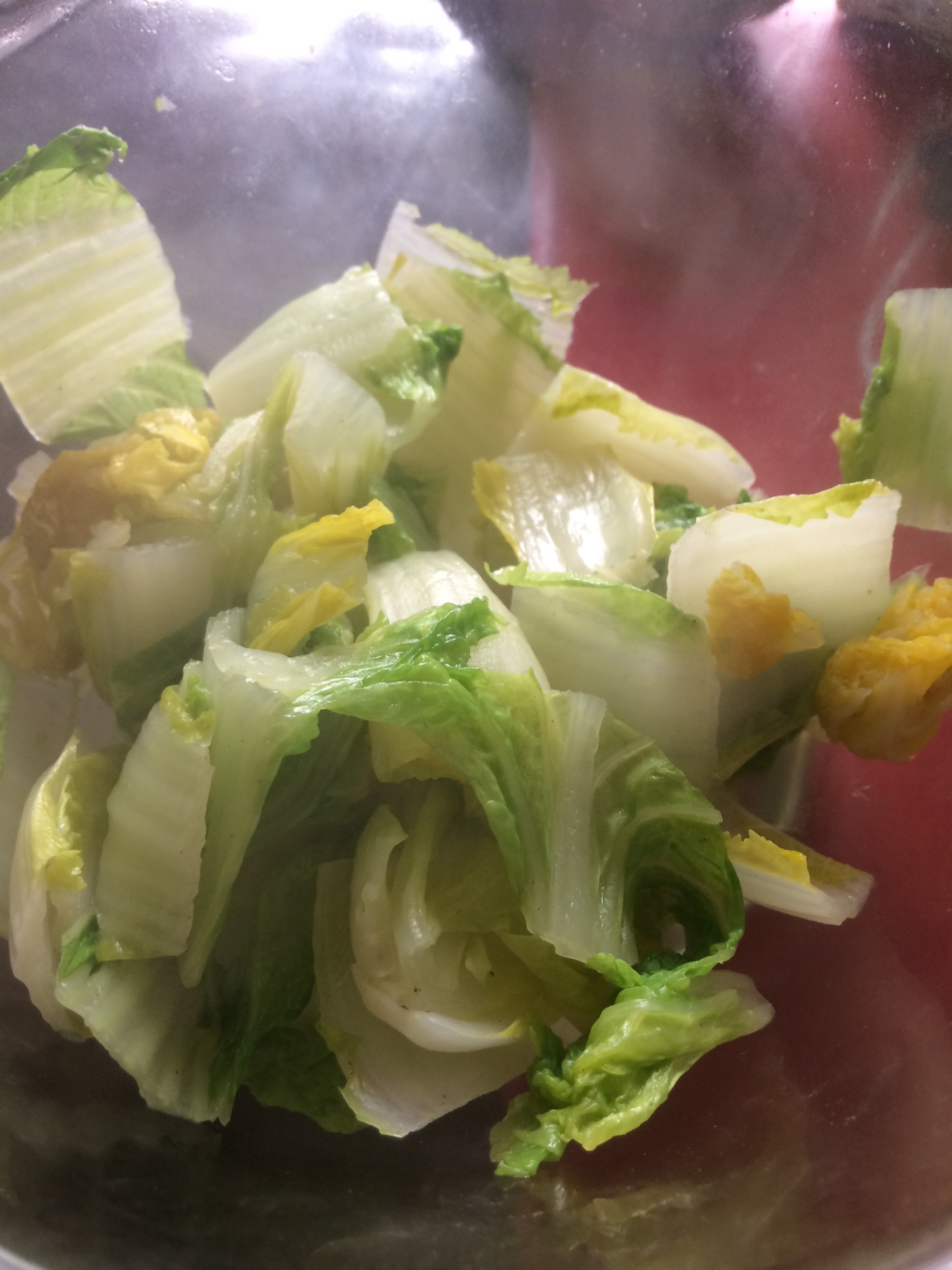 レンジで3分 白菜の一品