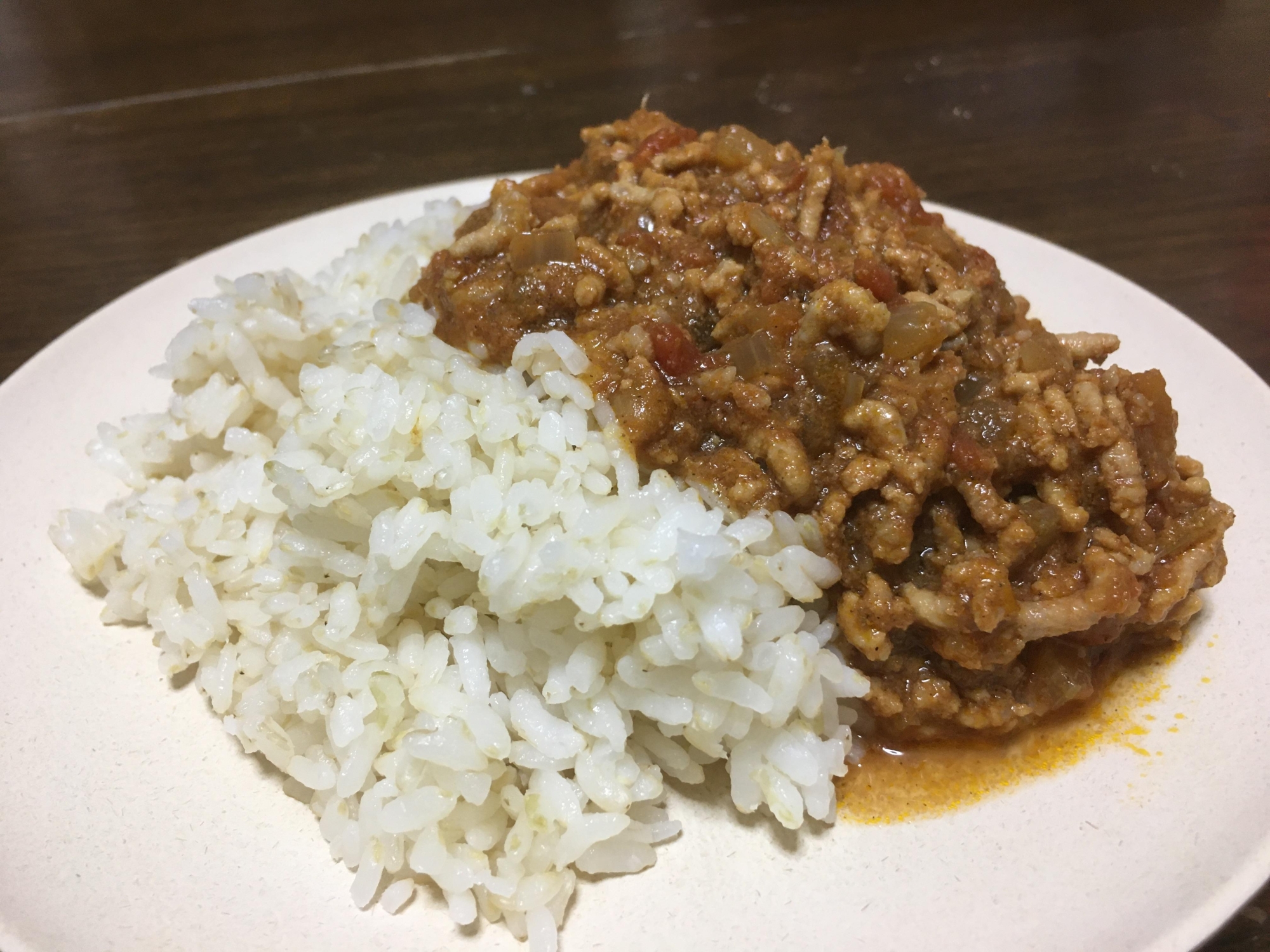 手作りカレー粉で作る本格スパイスカレー