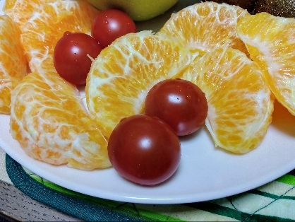 甘夏＊トマトのサラダ