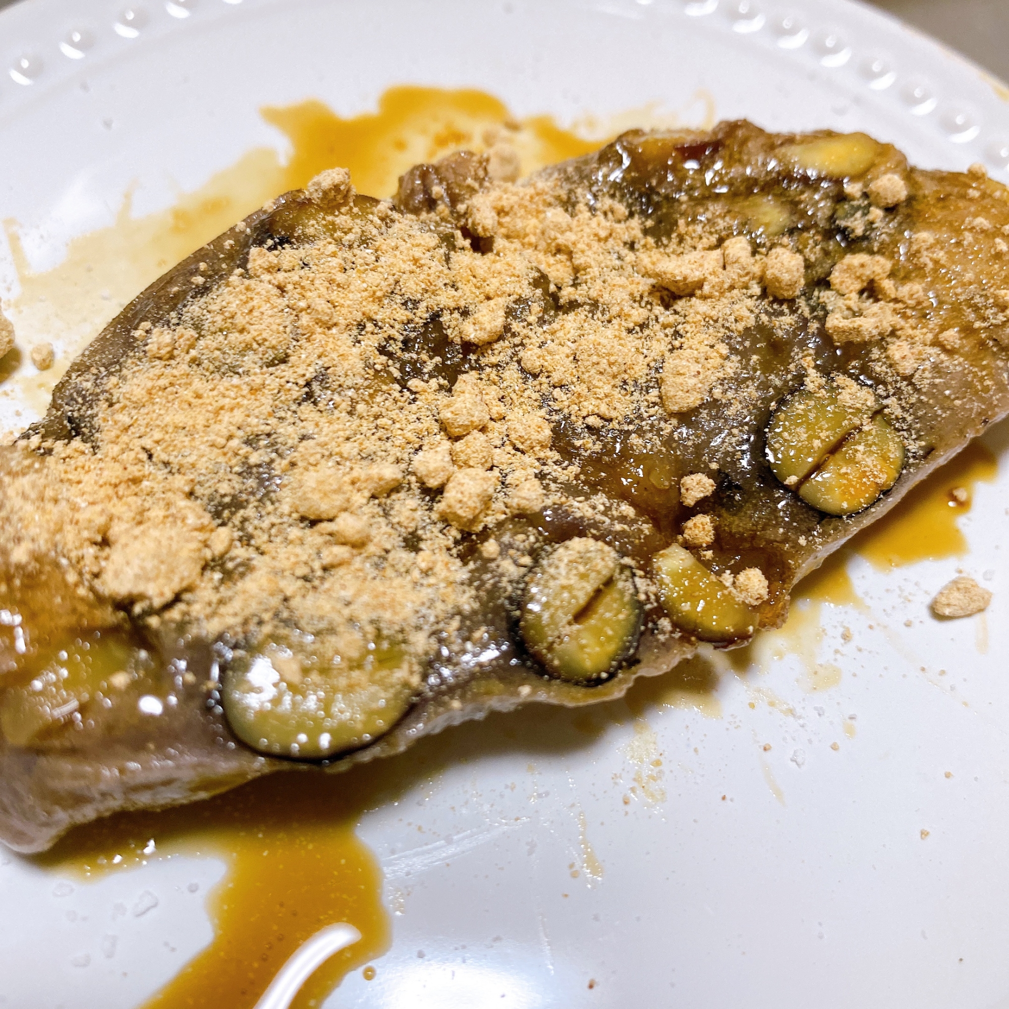 醤油きなこ豆餅