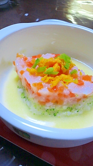 ひな祭り♪ ☆離乳食後期☆ひし餅風カラフルお粥