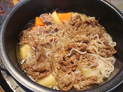 圧力鍋で♪簡単肉じゃが