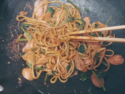 甜麺醤の消費に★　今日の朝ご飯&お弁当にします(^^)