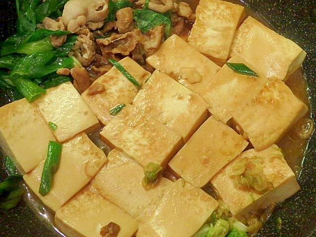 ご飯がすすむ！簡単★肉豆腐