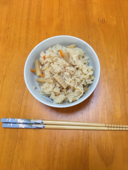 たけのこを頂いたので、作らせていただきました。簡単で作り易かったです。美味しくいただきました。