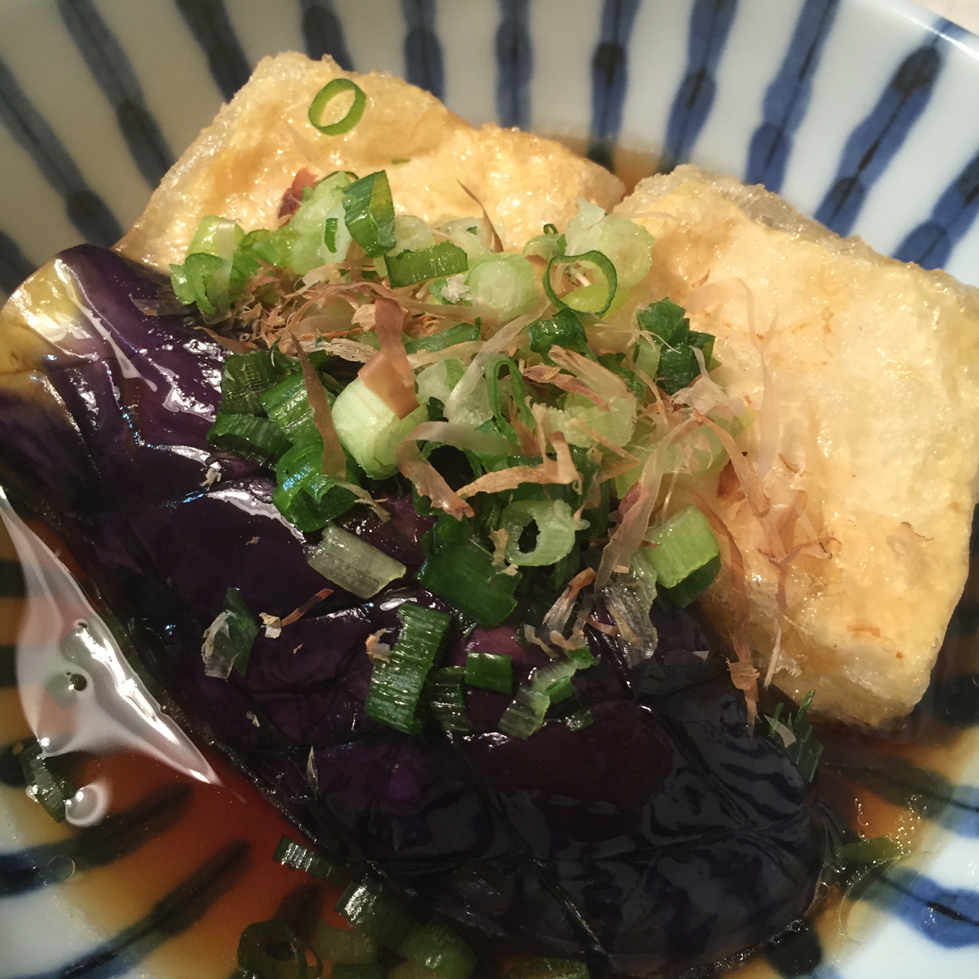 茄子と豆腐の煮びたし