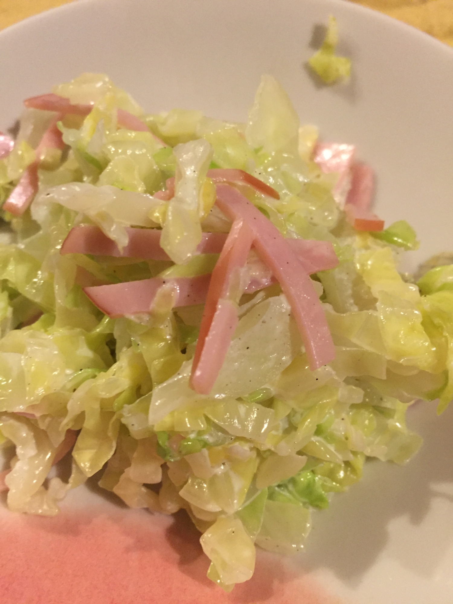 キャベツとハムの簡単サラダ レシピ 作り方 By Sayappeee 楽天レシピ キャベツとハムの簡単サラダ レシピ 作り方 By Sayappeee 楽天レシピ