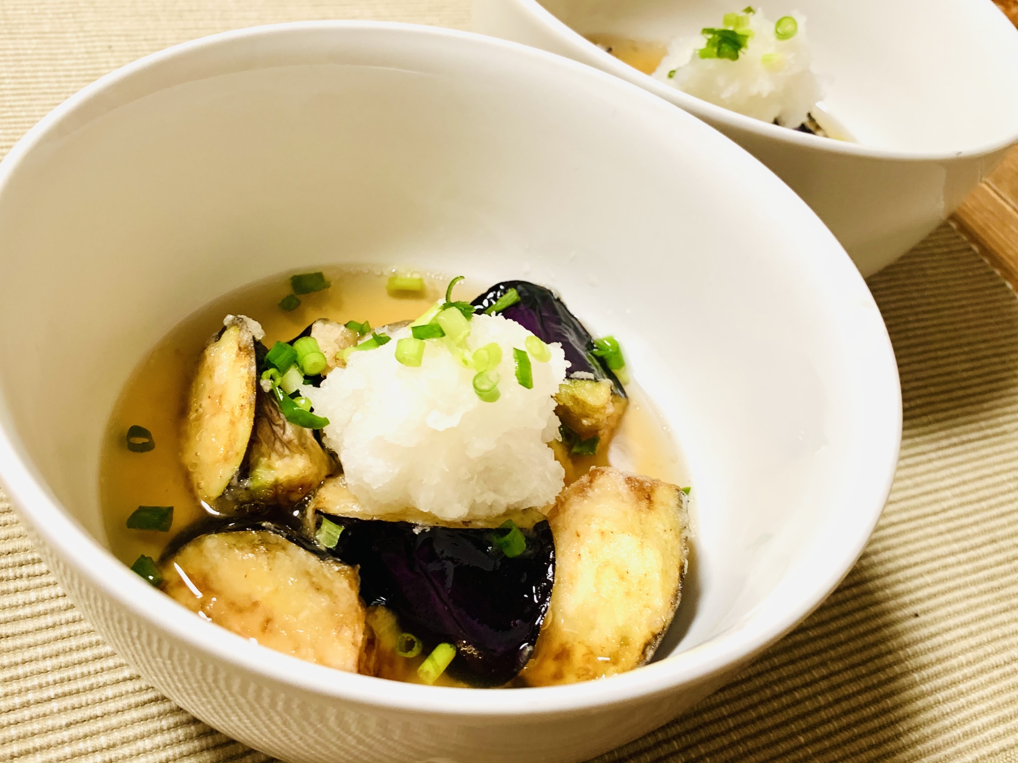 夕食にもう一品!茄子の揚げ出し