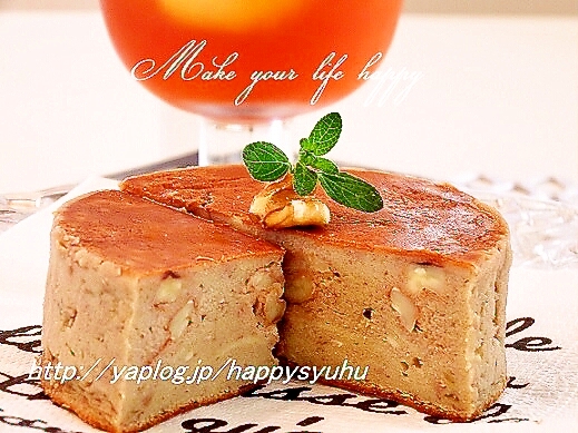 大豆粉でしっとり くるみのチーズケーキ レシピ 作り方 By ジャカランダ 楽天レシピ