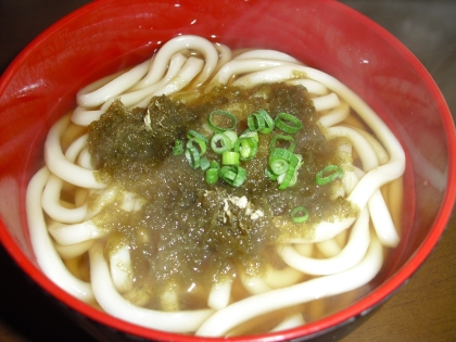 トロロ昆布うどん