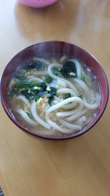 お昼ご飯に頂きました～☆
簡単で時間もかからないのでありがたいです！
ごちそうさまでした♪