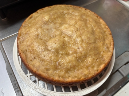 炊飯器で焼ける！ホットケーキミックスでバナナケーキ
