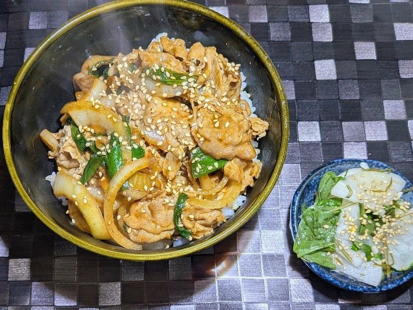 漫画家ごはん☆京四郎豚丼