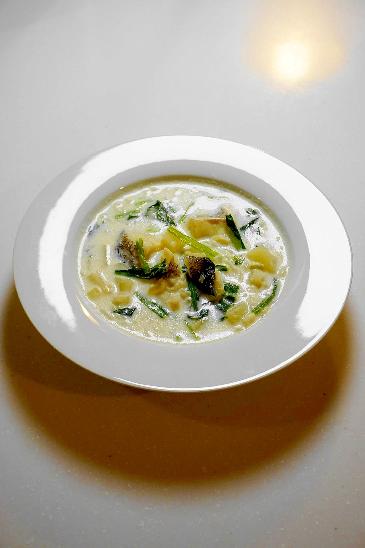 胃腸に優しい！タラとじゃがいものミルク煮