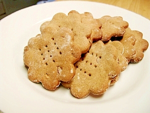 簡単ヘルシーはったい粉クッキー