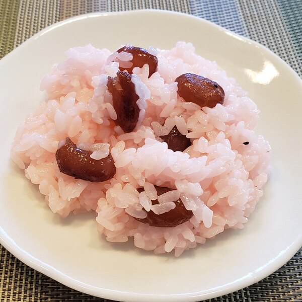 甘納豆の お赤飯 レシピ 作り方 By のりばあ 楽天レシピ 甘納豆の お赤飯 レシピ 作り方 By のりばあ 楽天レシピ