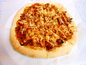 みんな大好き 甘辛照り焼きチキンのピザ レシピ 作り方 By ほりまきちゃん 楽天レシピ