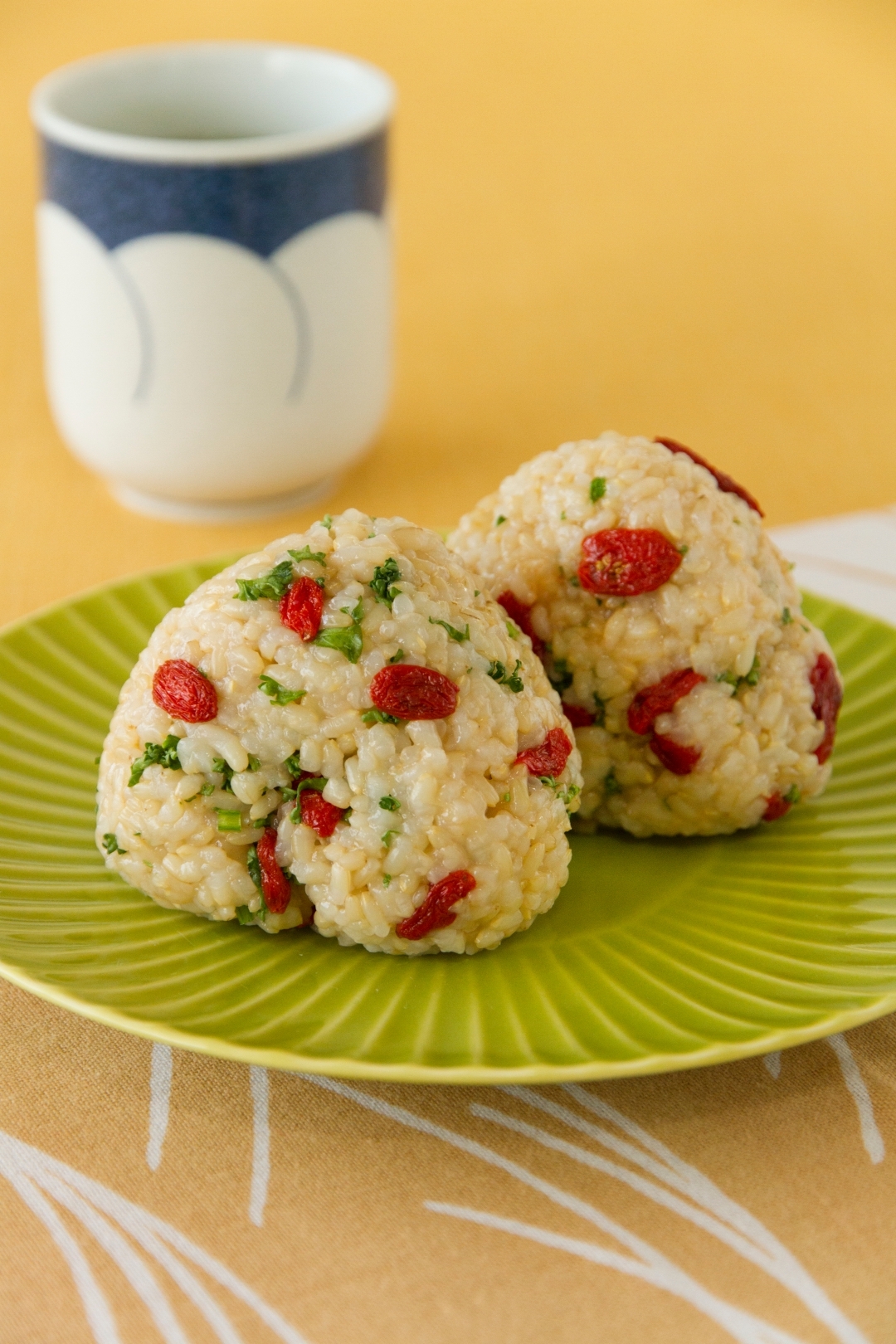 パセリのおむすび Parsley Onigiri