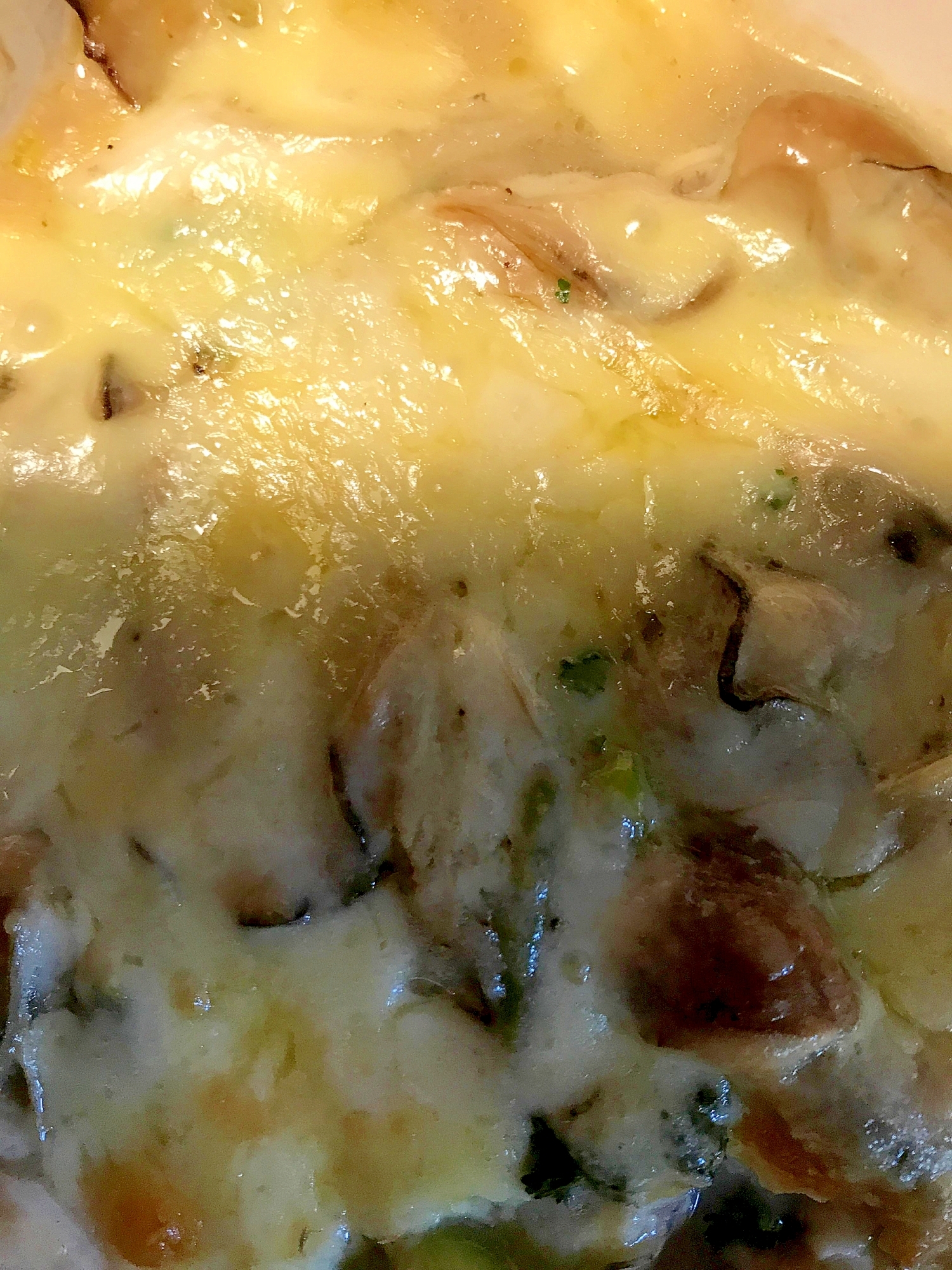 とろ～りチーズの牡蠣グラタン