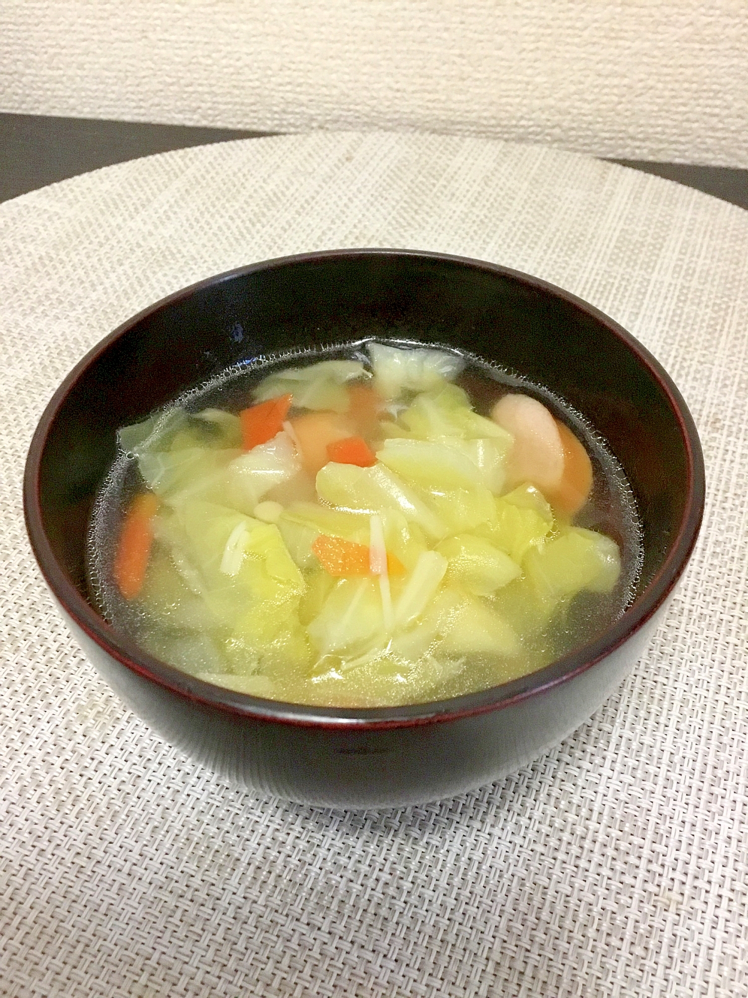 野菜たっぷり♡コンソメスープ