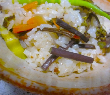 ひじき炊き込みご飯