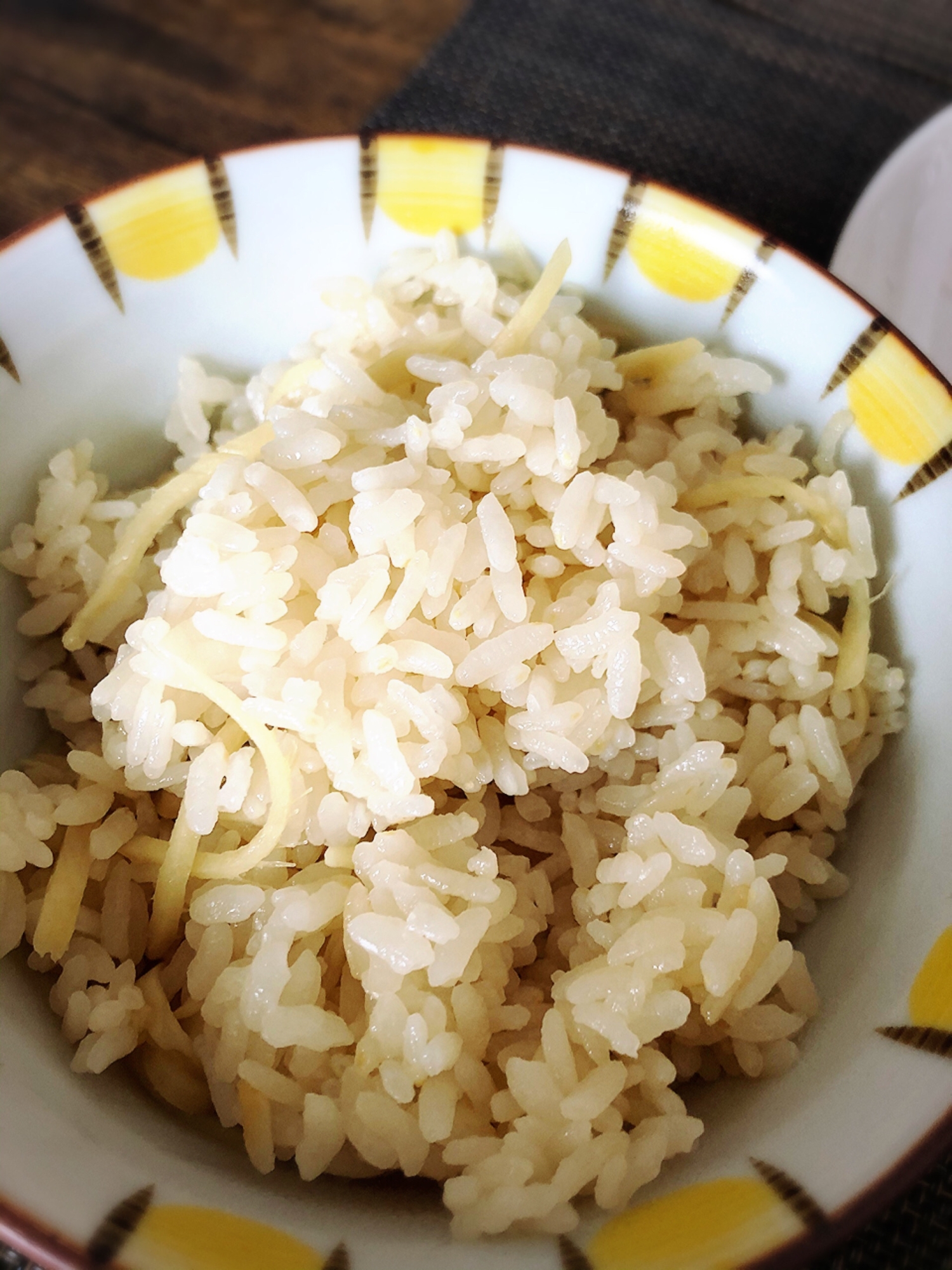 めんつゆで簡単!しょうがご飯