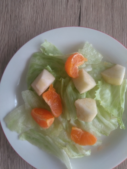 朝食にいただきました♪
さわやかで美味しかったです(+_+)