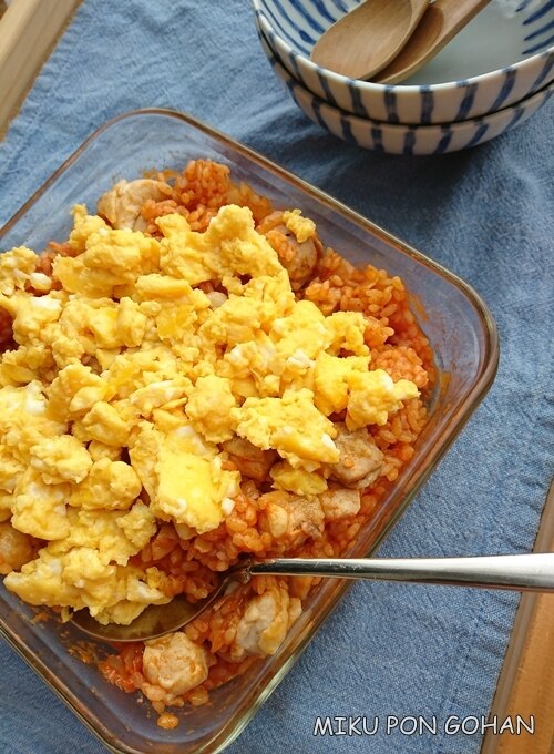 オールレンチン！失敗しないオムライス レシピ・作り方 by ミクぽん