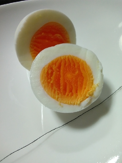 ゆで卵、簡単に綺麗に。