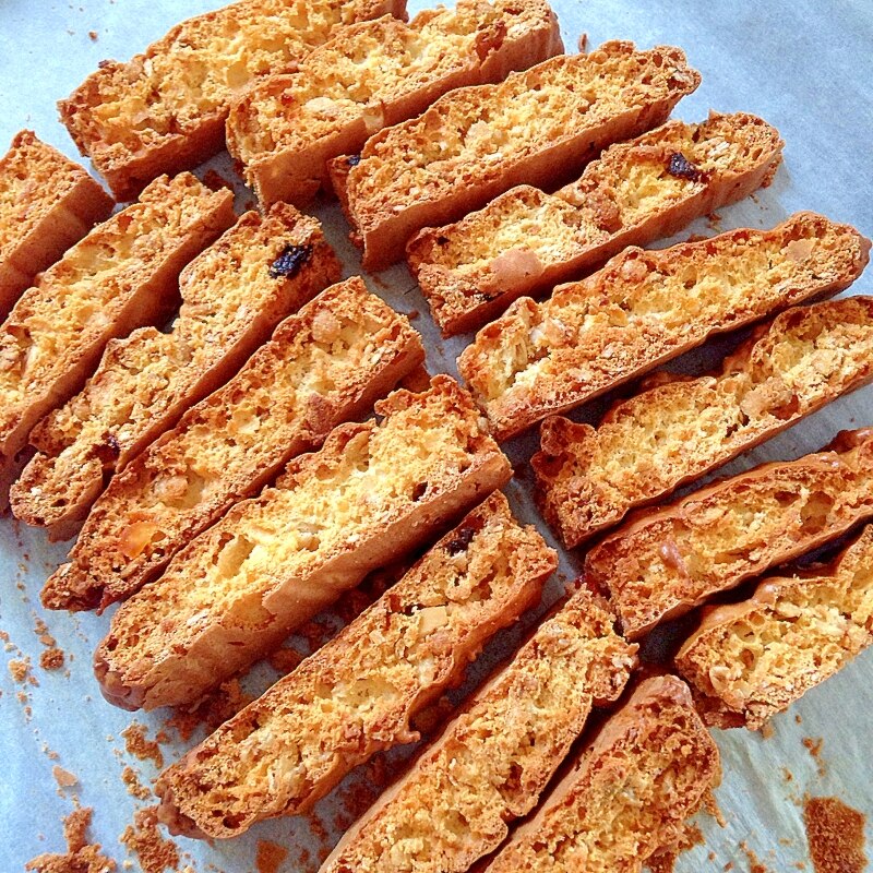 グラノーラで簡単 ビスコッティ レシピ 作り方 By Mi8045 楽天レシピ