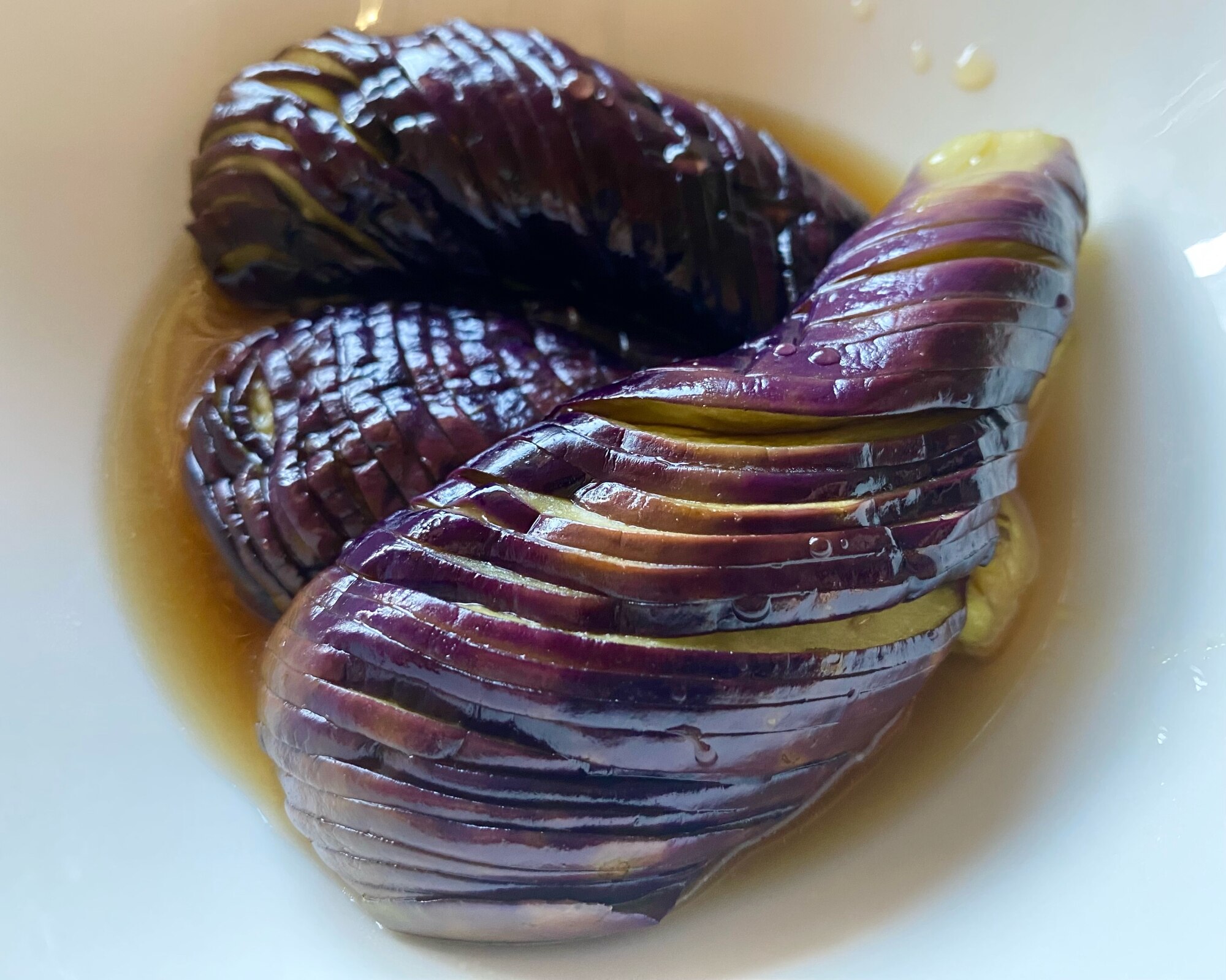 電子レンジで簡単！トロトロ食感茄子のおひたし☆ レシピ・作り方 by