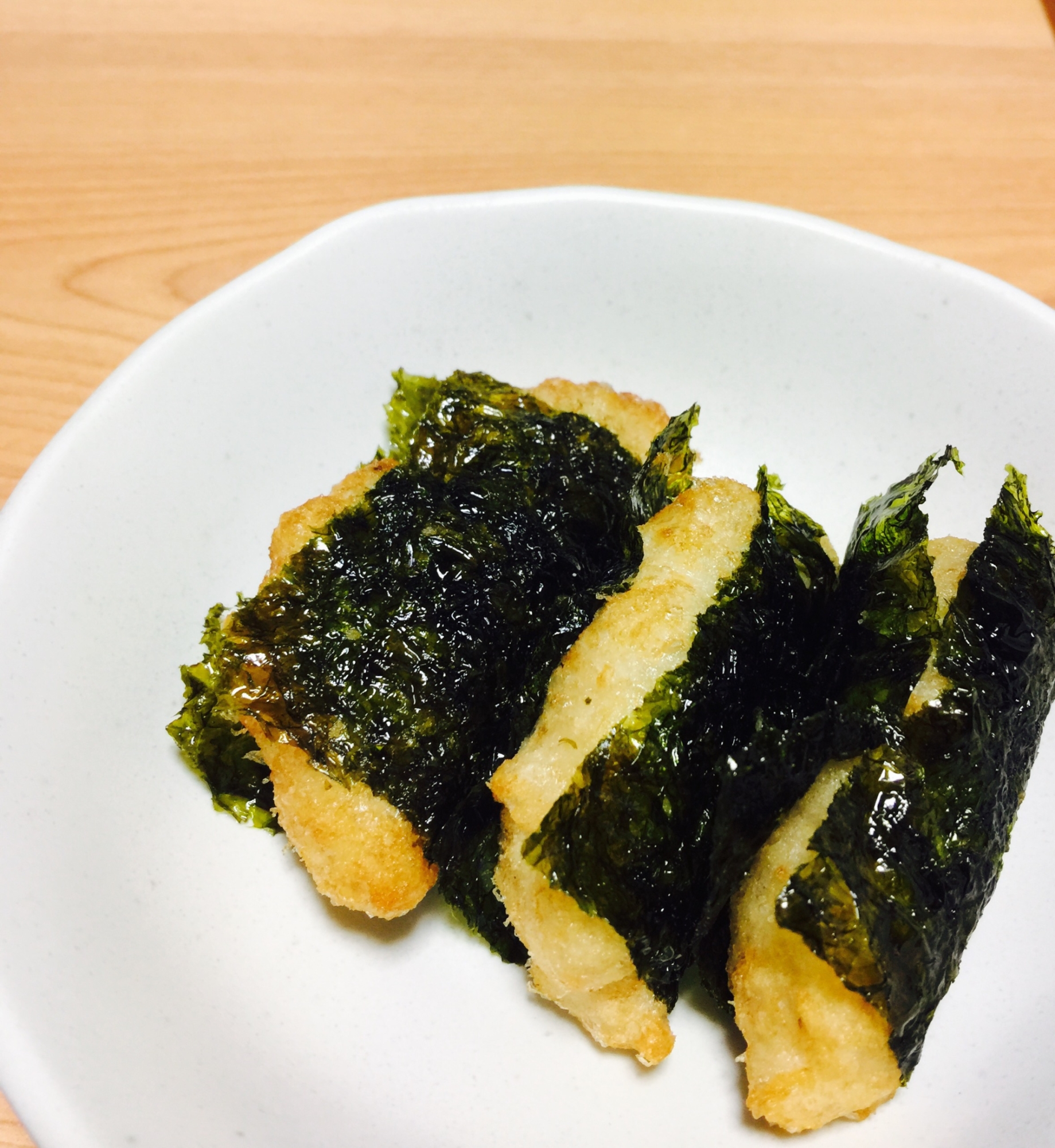 激ウマ！自然薯の磯辺揚げ