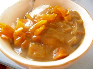 大根入り　カレーライス