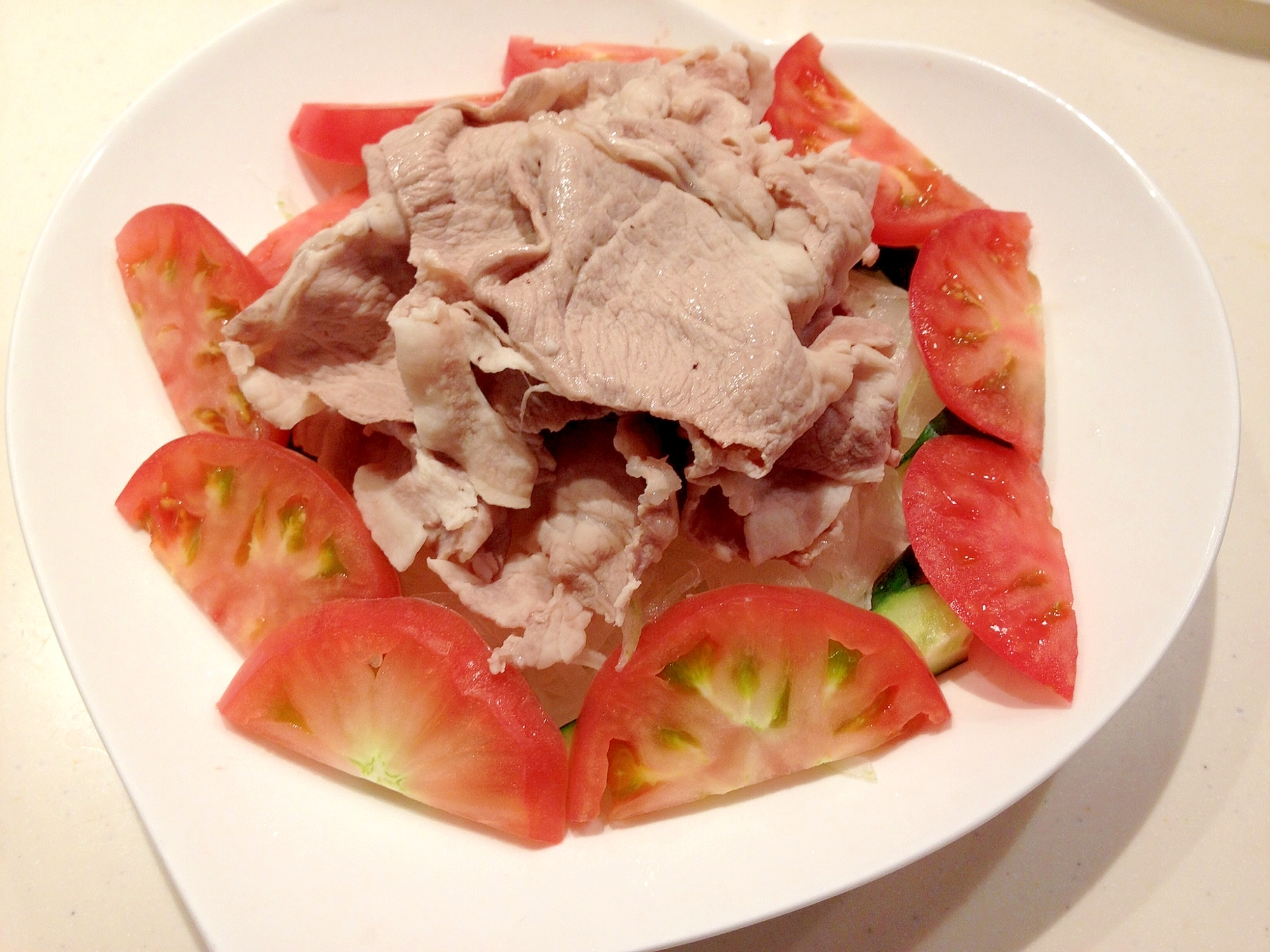 夏の定番!冷しゃぶサラダ