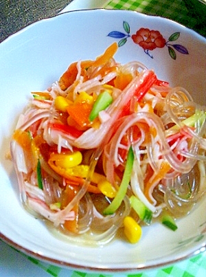 さつまいも春雨のサラダ レシピ 作り方 By セシるん 楽天レシピ