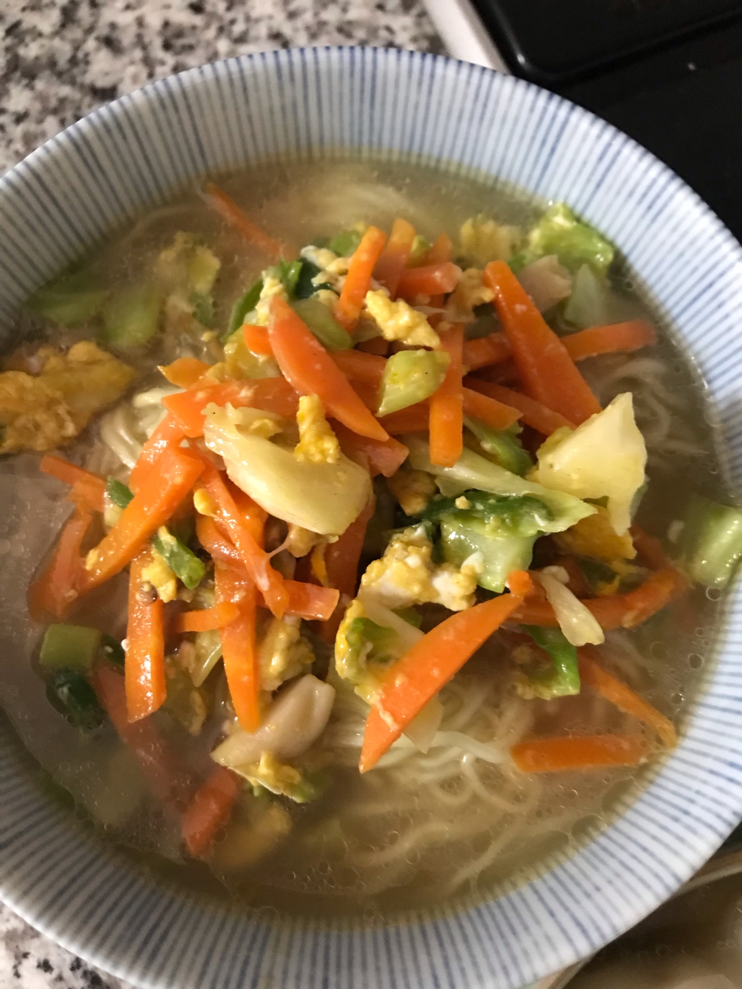 ラーメンの具〜卵とじ〜