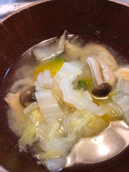 キャベツじゃなくて白菜でしたが美味しかったです。