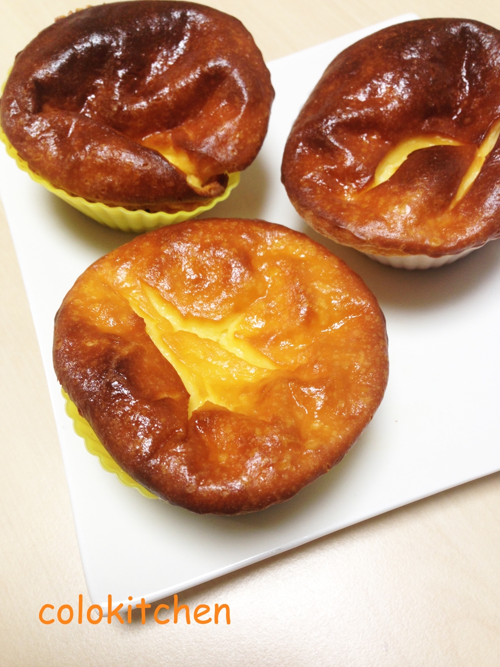 水切りヨーグルトでベイクドチーズケーキ風